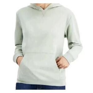 Karen Scott Sport NWT Mint Green Hooded Sweatshirt sz SM